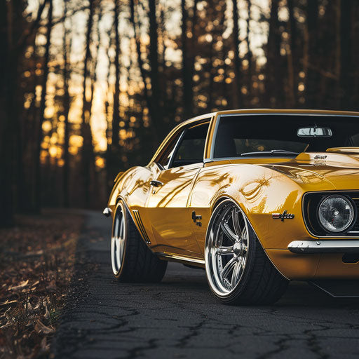 Modern Classic Car with Alloy Rims