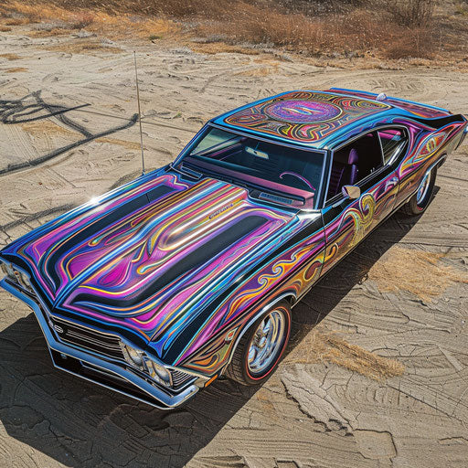 1969 Chevrolet Chevelle SS lowrider with hydraulics
