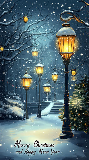 Versatile Merry Christmas And Happy New Year Caricature Clipart Art Kit for Designers