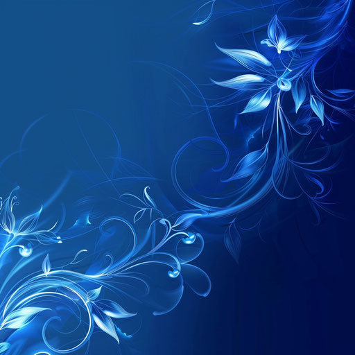 Realistic Happy Anniversary Clipart on Indigo Background