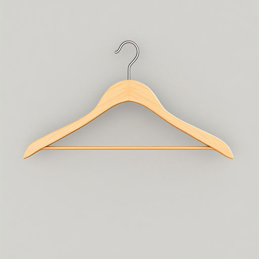 3D hanger on white background, photo realistic style