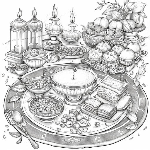 Child-Friendly Diwali Coloring Pages - Creative Fun
