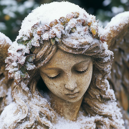 Winter garden angel