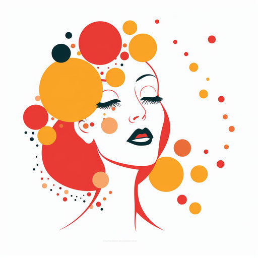 Pop clipart in Minimalist style, on white background