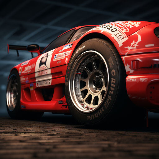 Toyota Supra classic Bigfoot tires