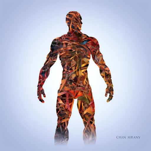Human body clipart in the style of Chiaroscuro art, on white background