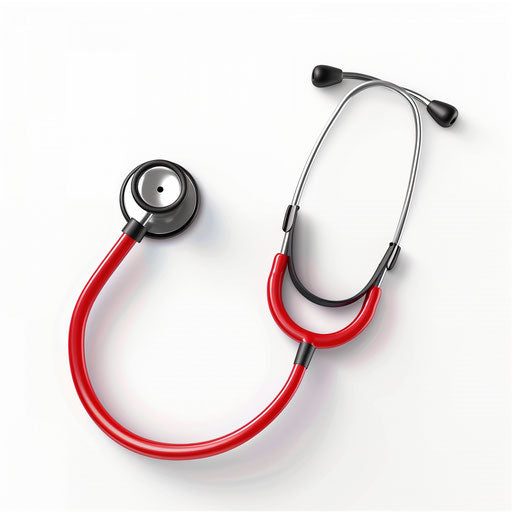 Health clipart in photo realistic style on flat white background