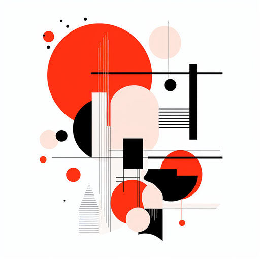 Clip art design in minimalist style, on a white background