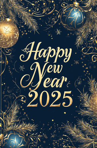 Cheerful Happy New Year 2025 Photos Celebration Packs