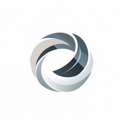 Online logo with professional design and muted colors