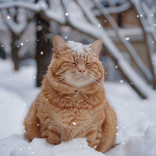 Fatcat in the snow
