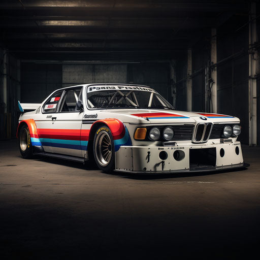 Classic BMW 7 Series Racecar