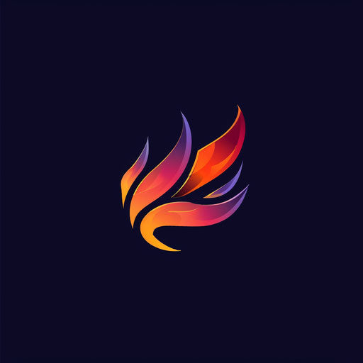 Passionate flame for business identity