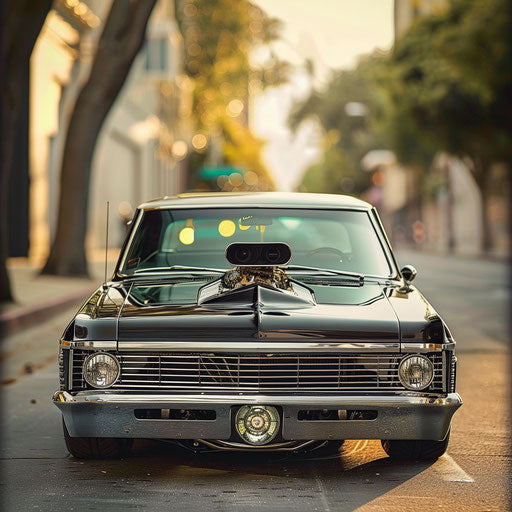 1967 Chevy Bel Air with hybrid engine
