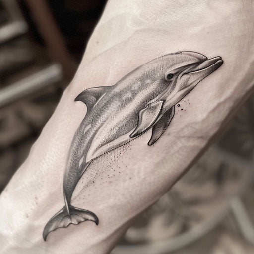 Dolphin Tattoo Vector Collection