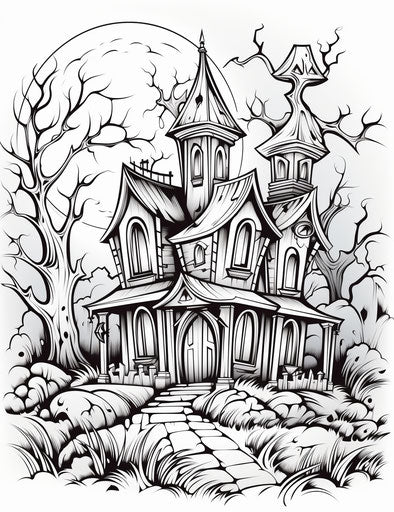 Joyful celebration of nature haunted house