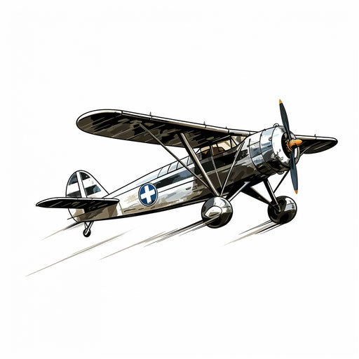 Plane clipart in the style of Chiaroscuro Art, on white background