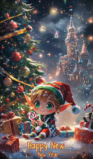 Vibrant New Image Happy New Year Celebration Graphics