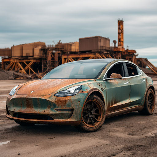 Tesla model Y patina