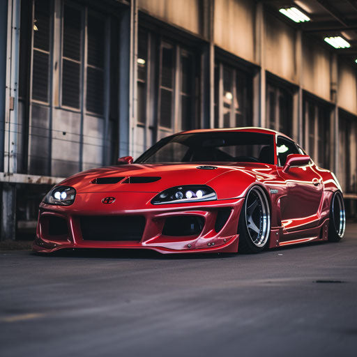 Toyota Supra classic street car