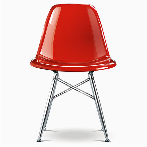 Chair clipart with glossy finish and sharp outlines