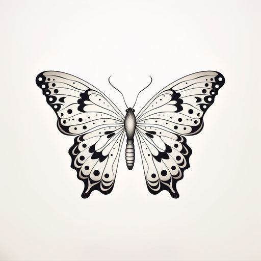 Free butterfly tattoo design