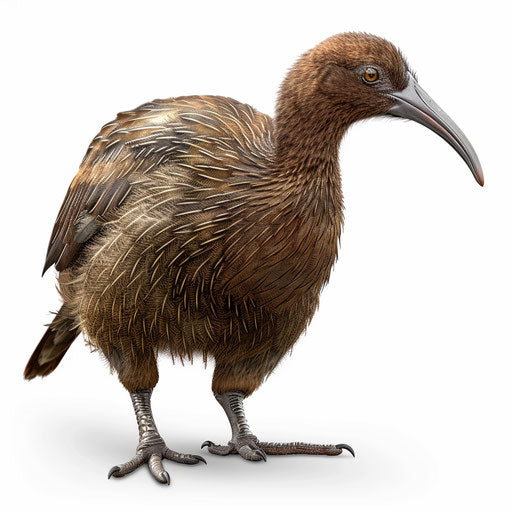 Kiwi clipart in a photo realistic style with focus on rich details and textures