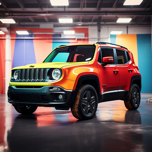 Jeep renegade classic Rainbow colors