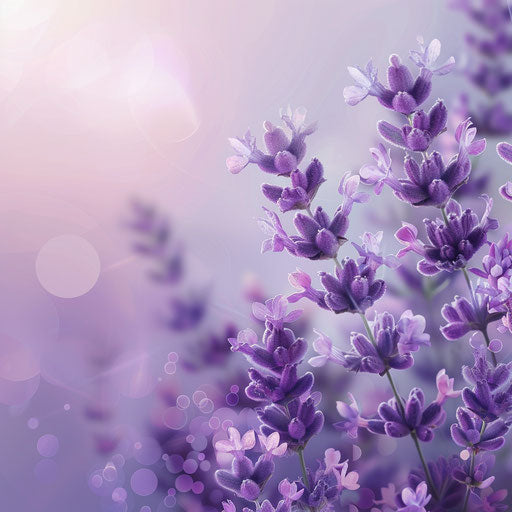 Realistic touch information clipart on soft lavender background