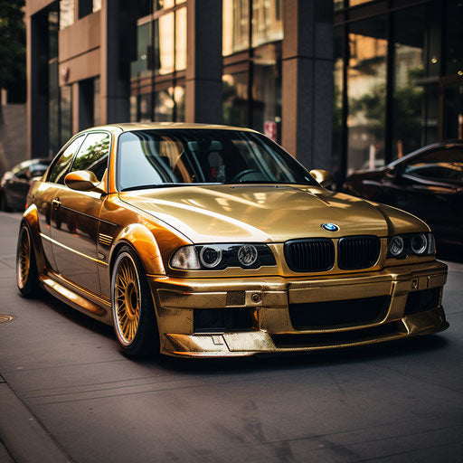 Classic gold BMW M3