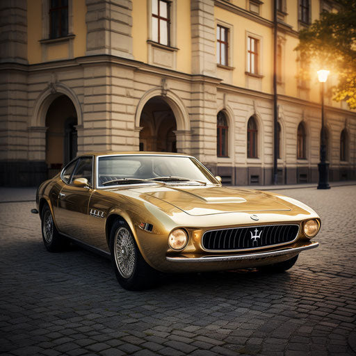 Maserati Ghibli Classic Gold
