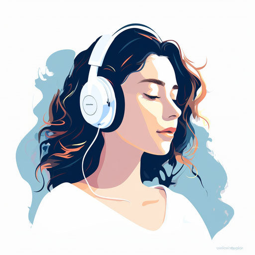 Minimalist Black and White Illustration