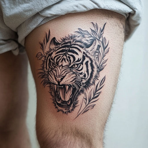Innovative Thigh Tattoos Male Tattoo Files
