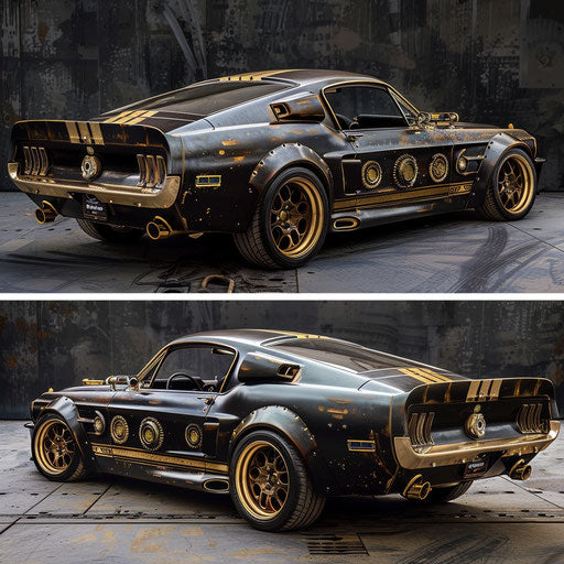 Steampunk-inspired Ford Mustang GT Shelby Classic