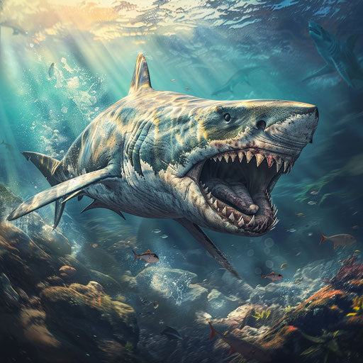 Prehistoric shark, bringing the past to life