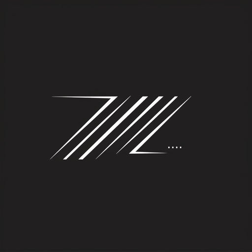 Sleek and linear logo suggesting speed and efficiency