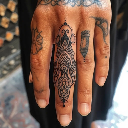 Illuminated Ring Finger Tattoos Tattoo Kit