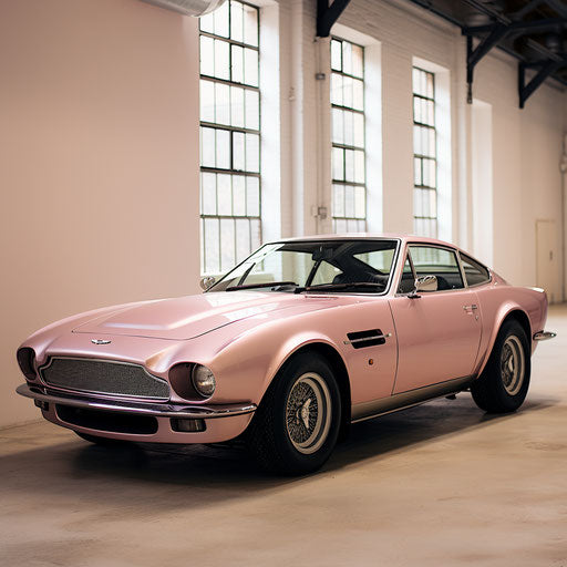 Classic Aston Martin Vantage Light Pink Metallic