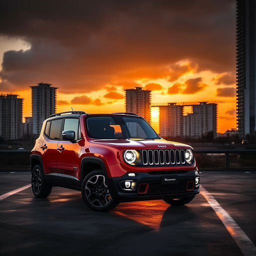 Classic restyling of the jeep renegade