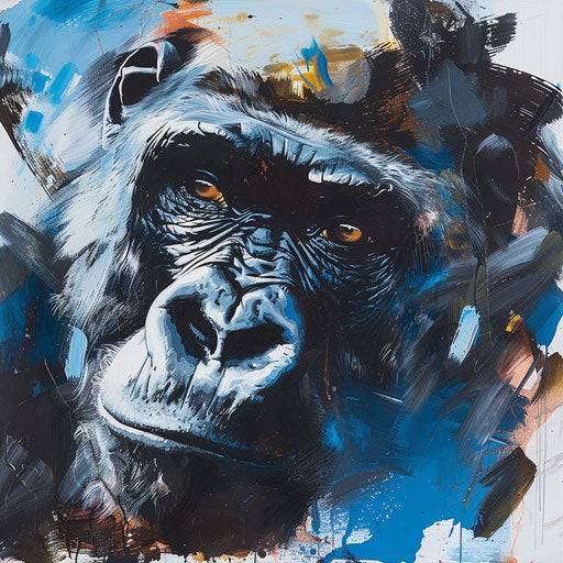 Form and grace of gorillas