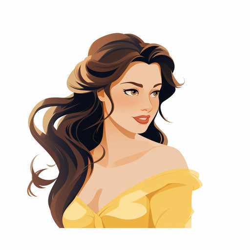 Elegant clipart in the minimalist style, on a white background