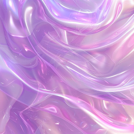 Contemplating image on soft lavender backdrop