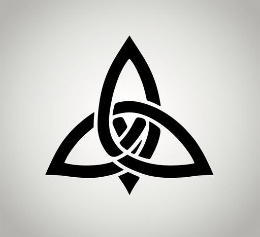 Celtic Symbol: Serene Spiritual Triangle