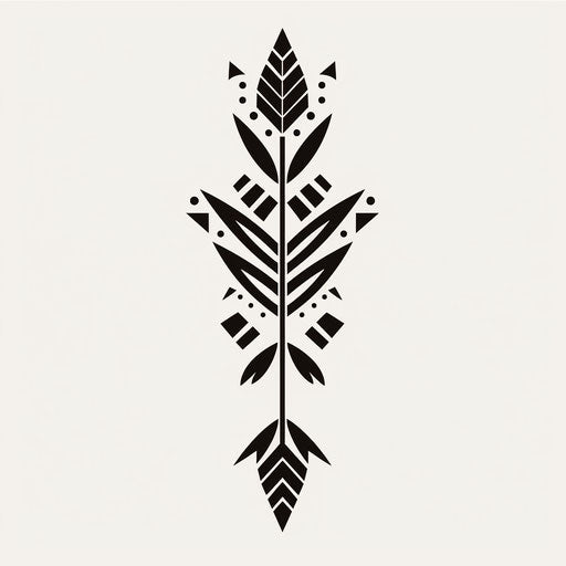 Arrow arrow arrow point arrow png, folk art-inspired linear