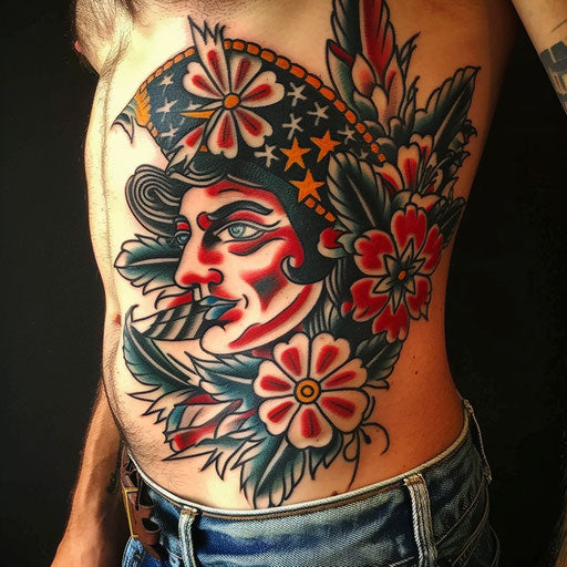 Inspirational tattoos with classic Americana