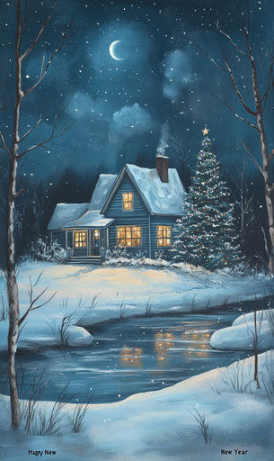 Cheerful Happy New Year Images 2025 Holiday Designs