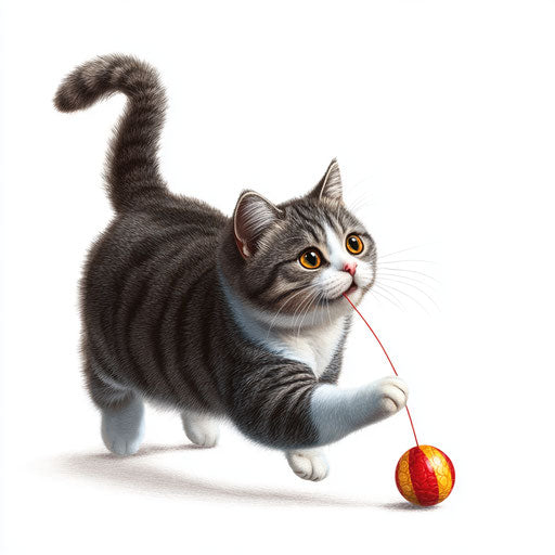 Realistic clipart of Cat Toys