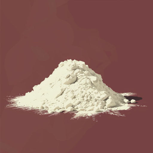 Flat deep maroon background with flour clipart