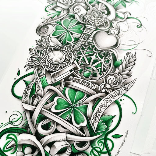Artistic Irish Tattoo Files