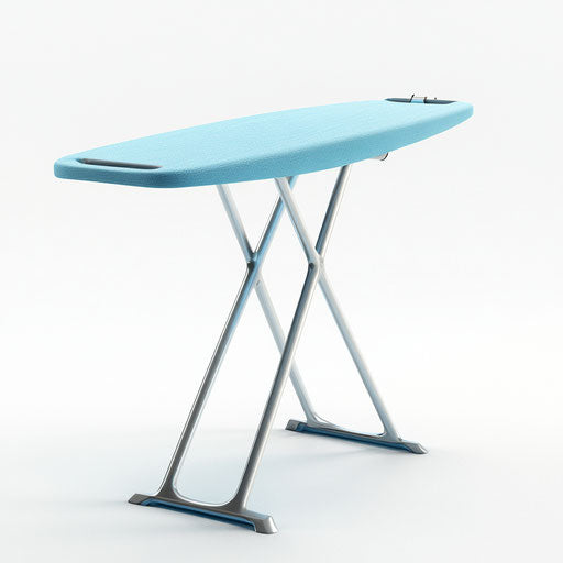 Realistic illustration of an isolated ironing board